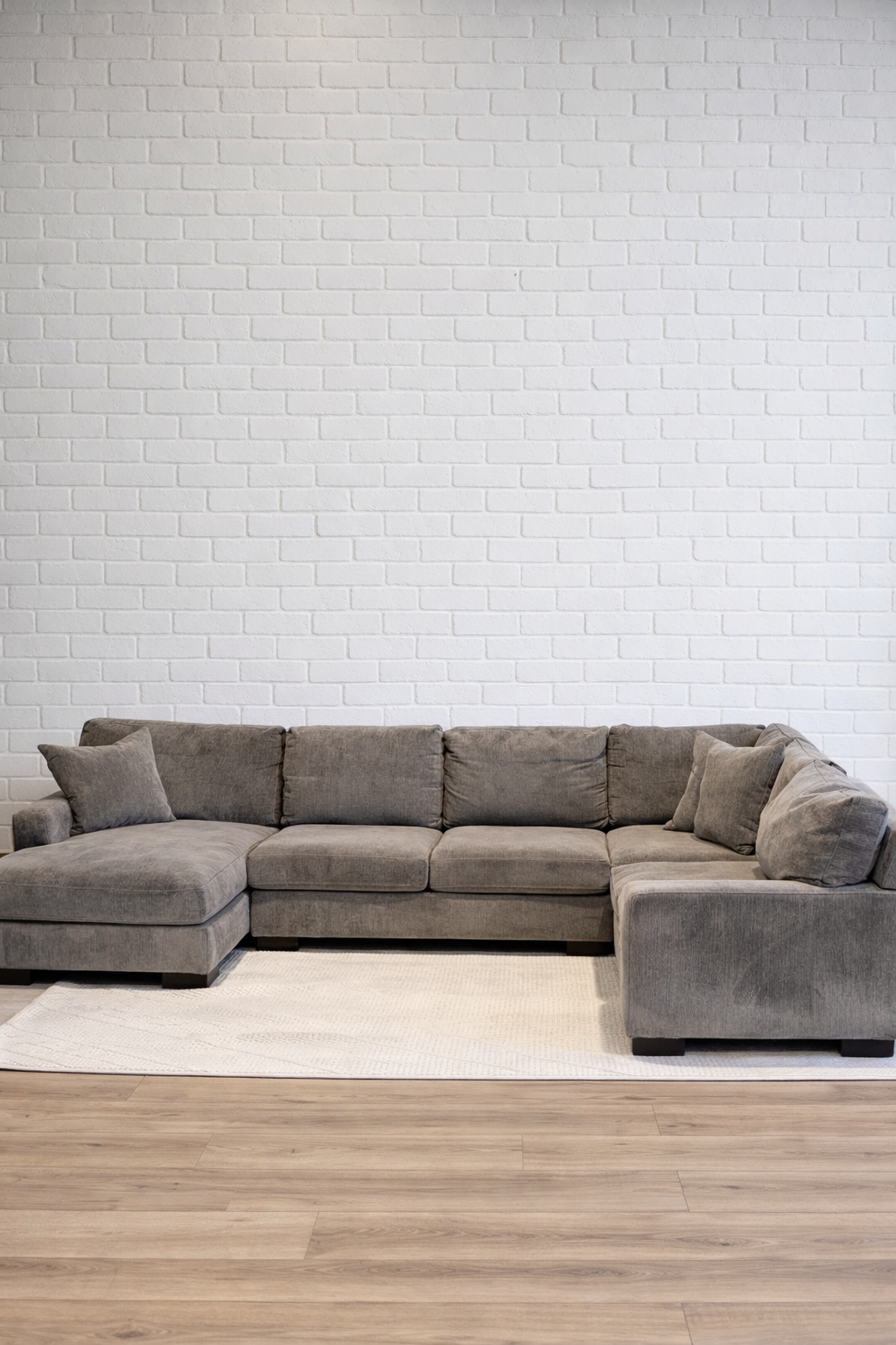 Gray 3 Piece Sectional Couch