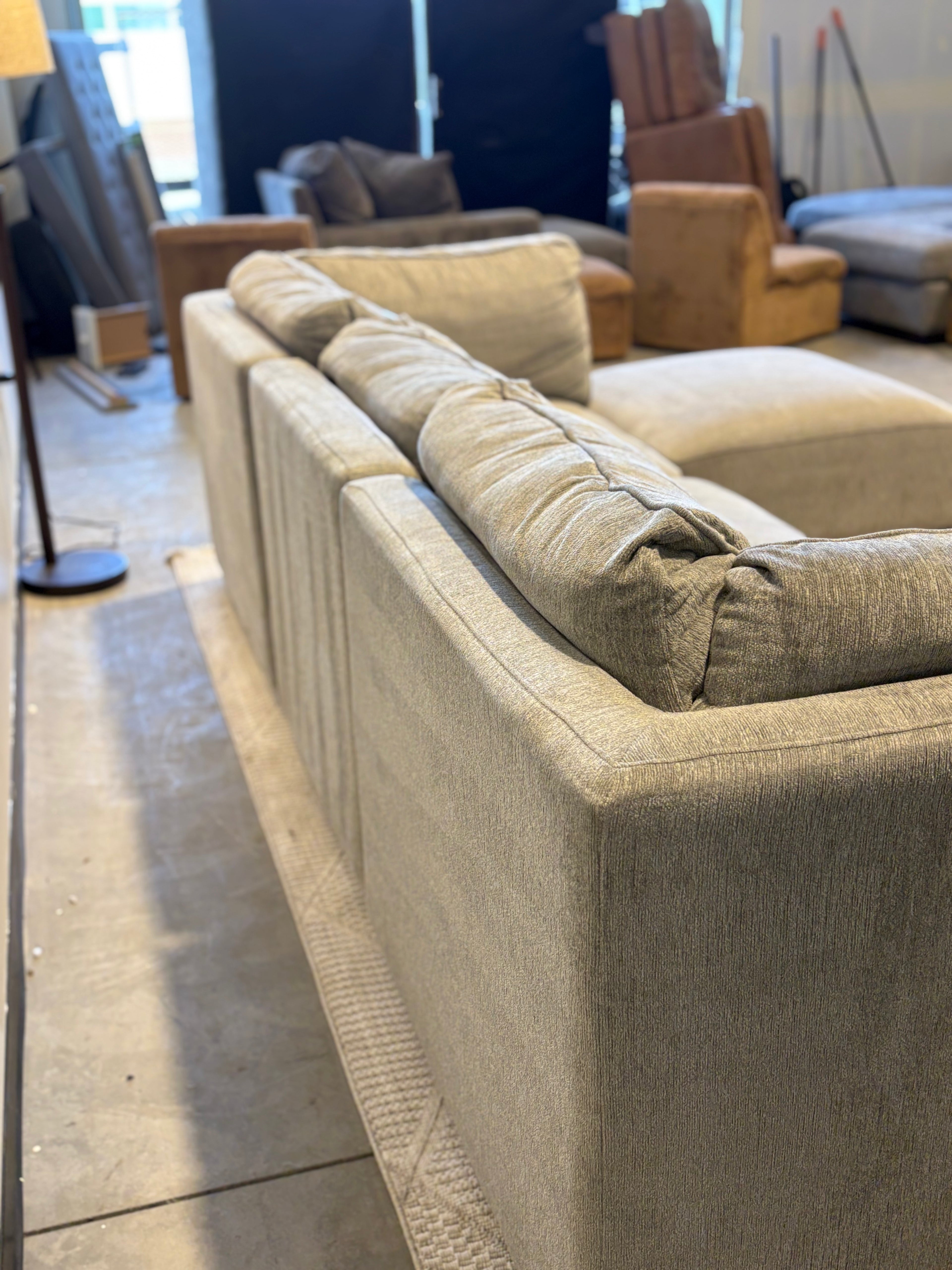 Gray Modular 5 Piece Sectional