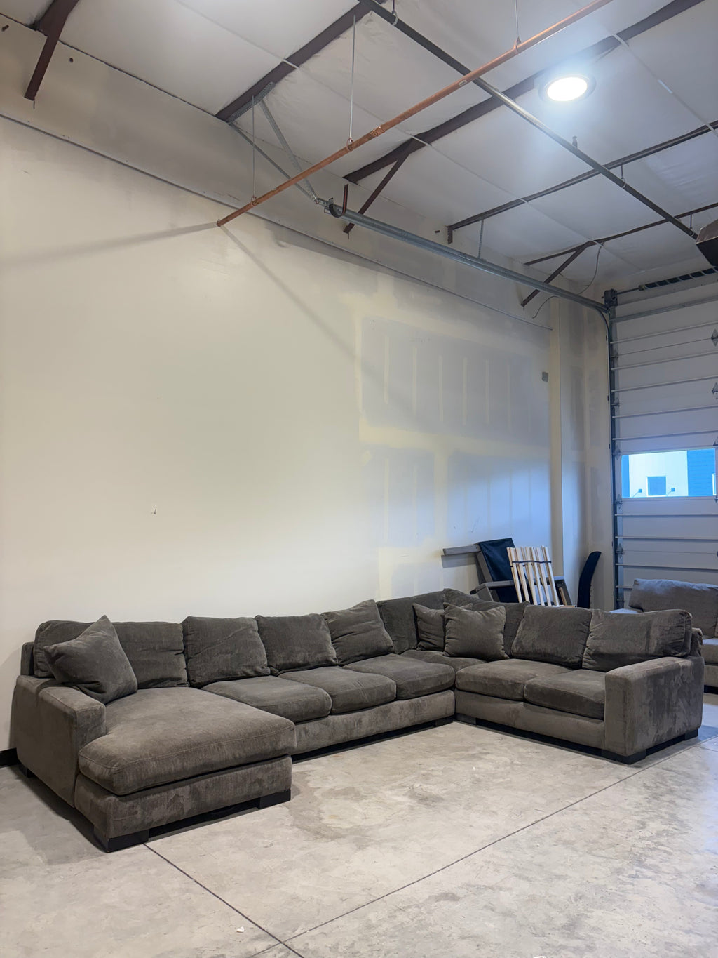 Gray 3 Piece Sectional Couch